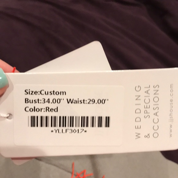 JJ’s House Red Sz 4 Sheath Tassel Dress - Picture 4 of 6